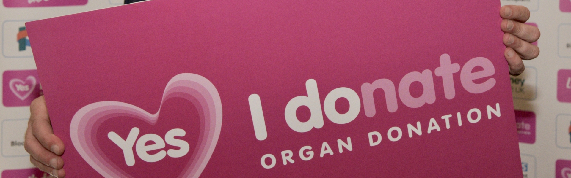 Conor backing Organ Donation Week.