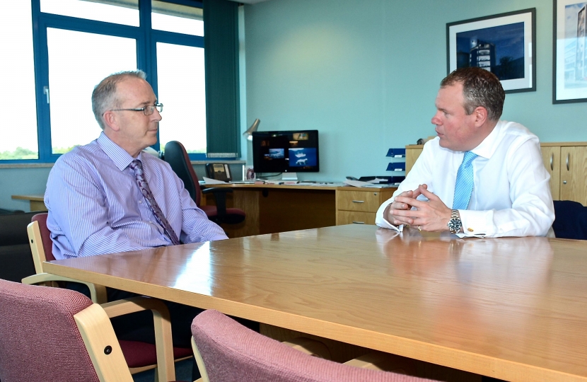 Conor and Professor Vinney in conversation on the post-Brexit implications for Higher Education.