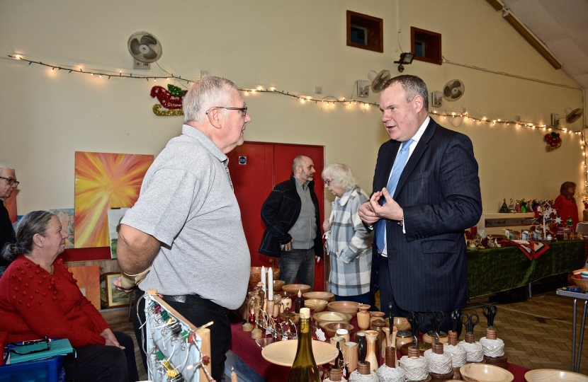 Conor at Kinson Community Fair.