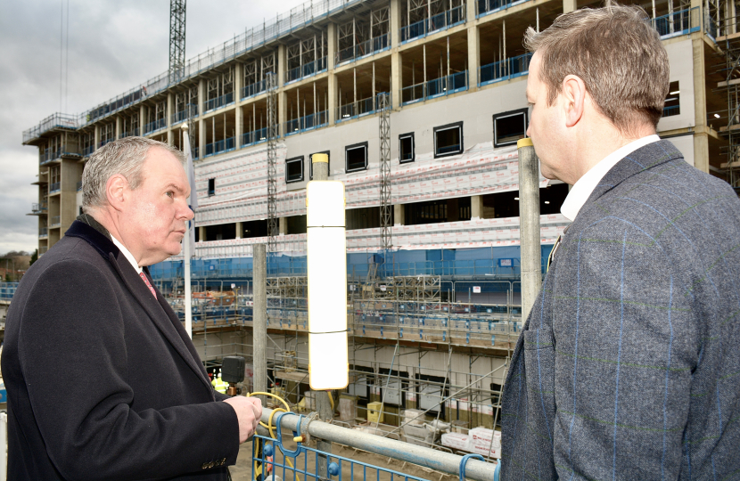 Conor at new B.E.A.C.H Hospital at RBH