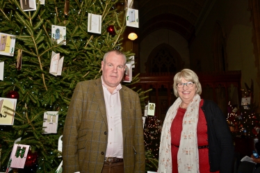 Conor at the Brendoncare Christmas Concert.