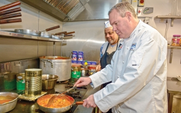 Conor learns the secrets of one of the Spice of India's new dishes.